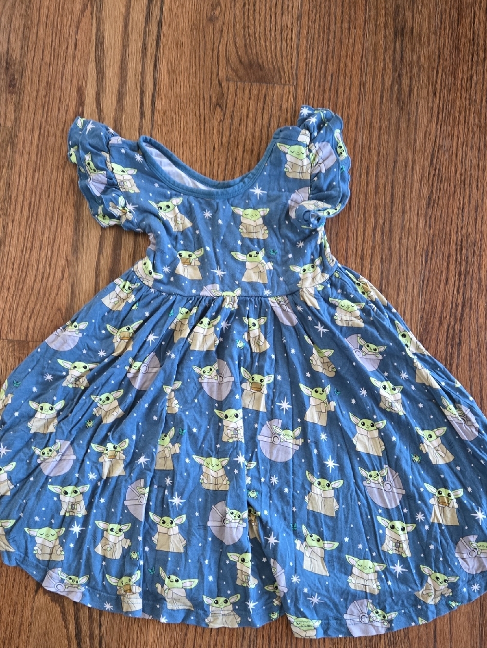Star Wars Blue Baby Yoda Pj Dress for Kids